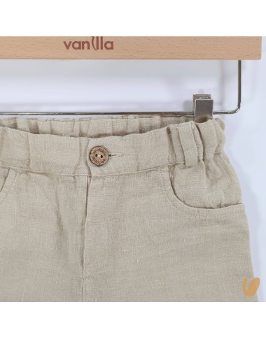 Pantalone in puro lino Neonato 0/36