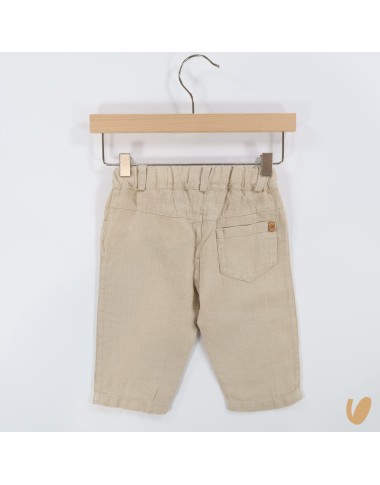 Pantalone in puro lino Neonato 0/36