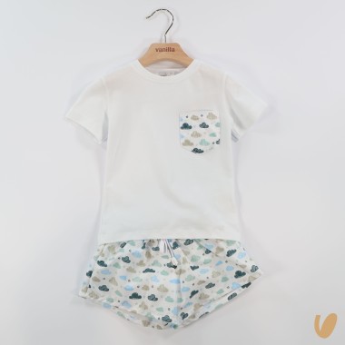 Completo costume e t-shirt Bimbo 2/8 anni