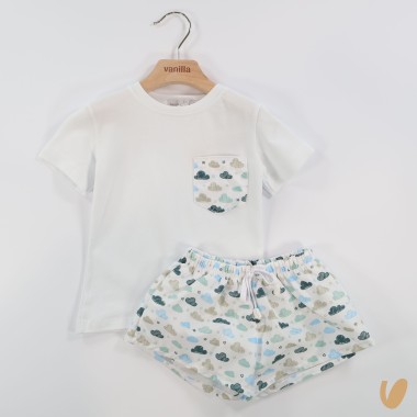 Completo costume e t-shirt Bimbo 2/8 anni