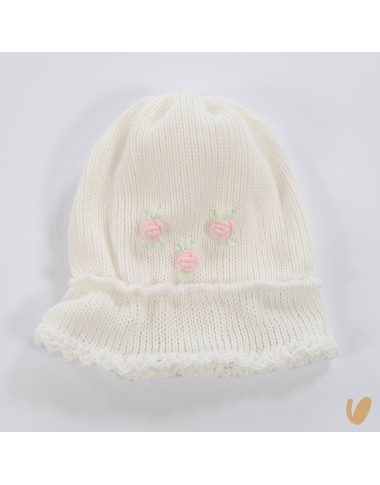 Cappellino filo ricamato Cappello e Babbucce