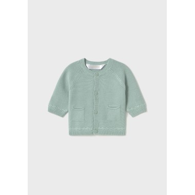 Cardigan in filo di cotone Maglia e Cardigan