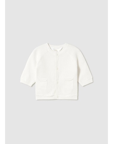 Cardigan in cotton thread