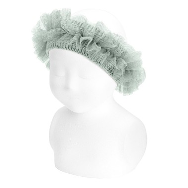 Fascia in filo con tulle Fasce e Codini