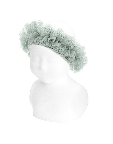 Fascia in filo con tulle Fasce e Codini