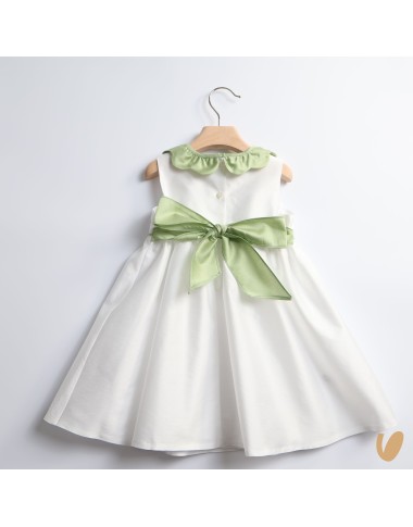 Dress in shantung