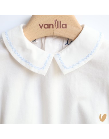 Body con colletto ricamato a mano Intimo e Camicia Fortuna