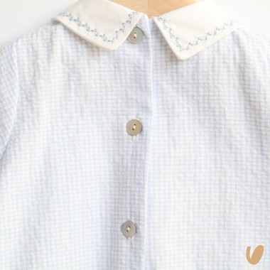 Pagliaccetto Vichy Completo e Pagliaccetto