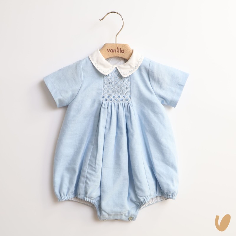 Pagliaccetto punto smock Completo e Pagliaccetto