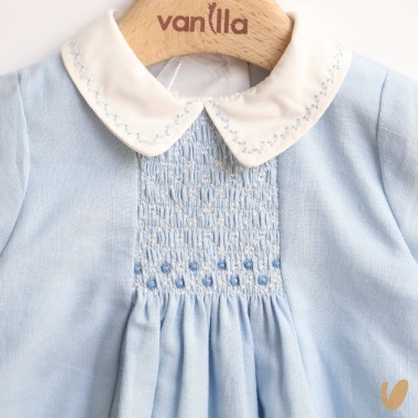 Pagliaccetto punto smock Completo e Pagliaccetto