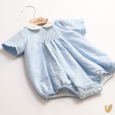 Pagliaccetto punto smock Completo e Pagliaccetto