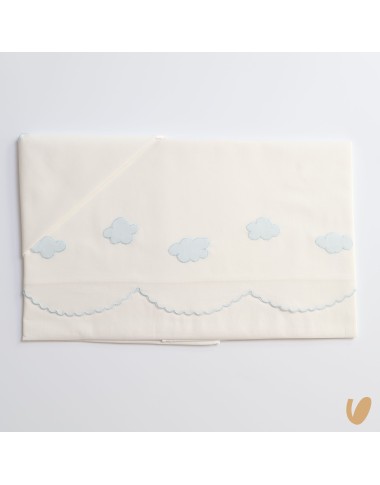 Hand embroidered sheet