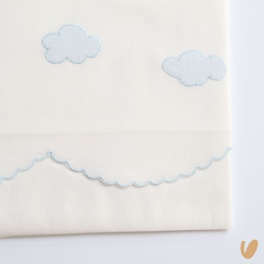 Lenzuolo ricamato a mano Coperte e Lenzuola