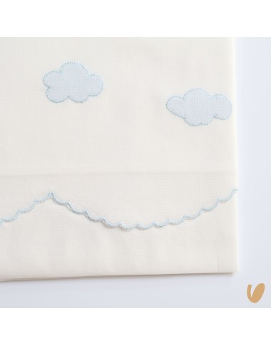 Hand embroidered sheet