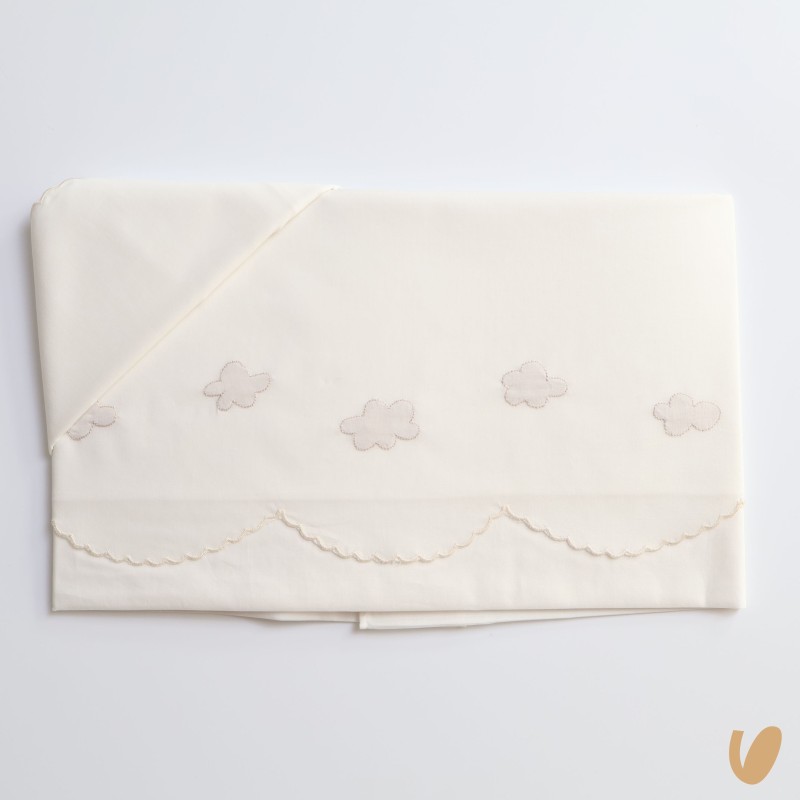 Lenzuolo ricamato a mano Coperte e Lenzuola