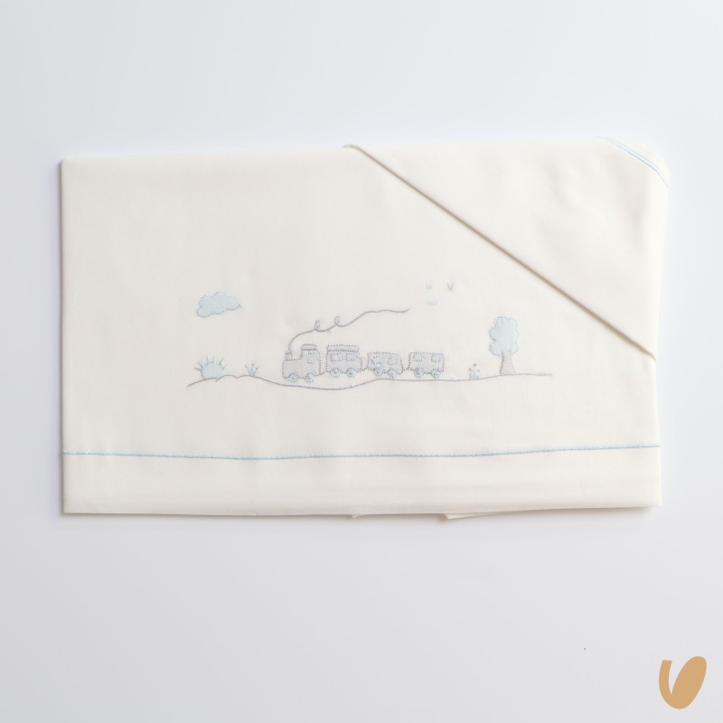 Lenzuolo ricamato a mano Coperte e Lenzuola