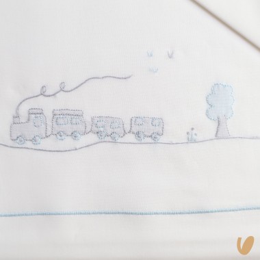 Lenzuolo ricamato a mano Coperte e Lenzuola