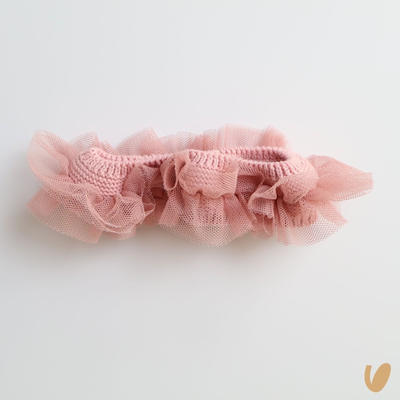 Fascia in filo con tulle Fasce e Codini