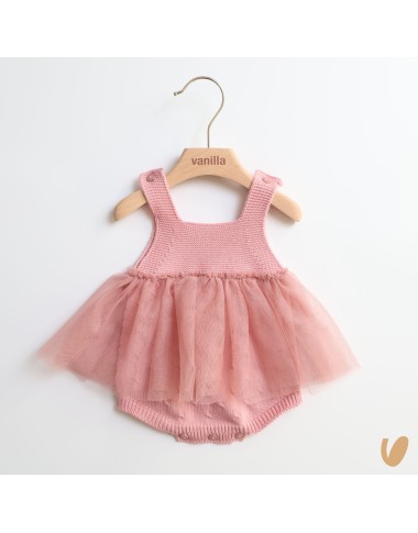 Salopette con gonna tulle Abito e Salopette