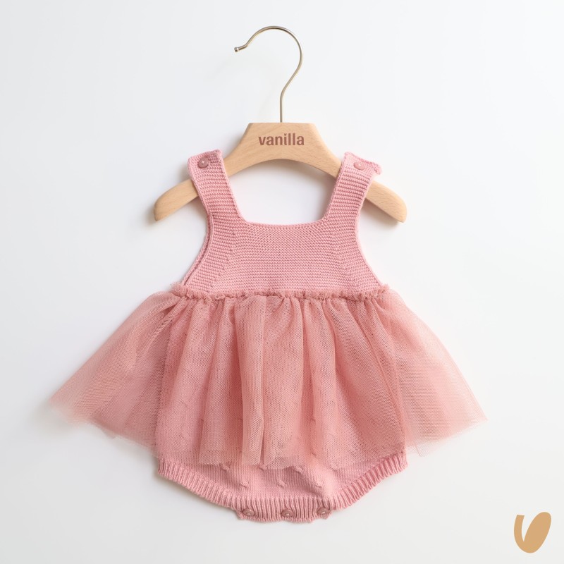 Salopette con gonna tulle Abito e Salopette