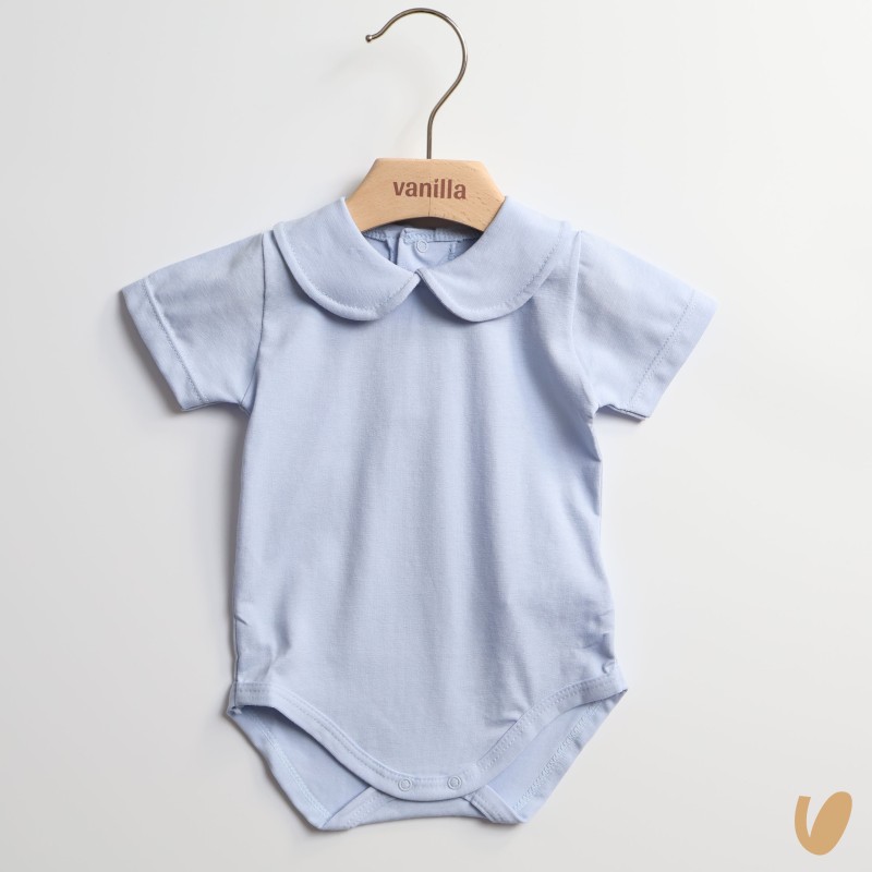 Body con colletto Body Manica Corta