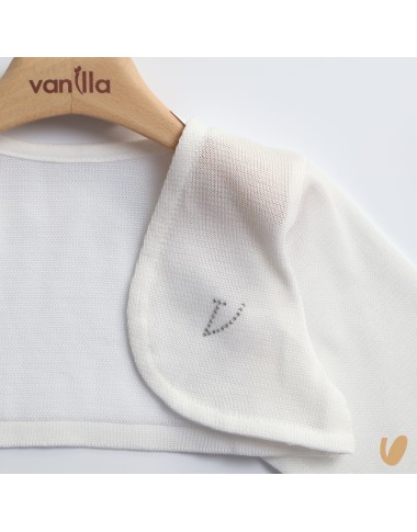 Cardigan in cotton thread