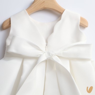 Abito baciapiega e fascia Battesimo