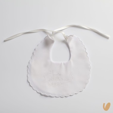 Bavetta "Il mio Battesimo" Mussole e Bavette