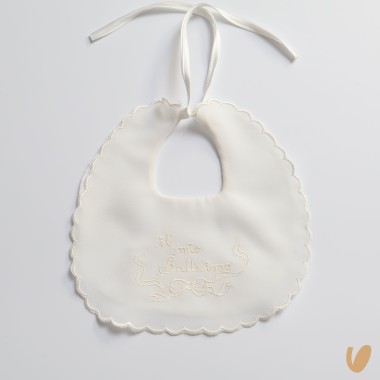 Bavetta "Il mio Battesimo" Mussole e Bavette