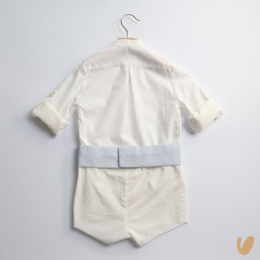 Completo Camicia Bermuda e Cintura elegante Paggetto