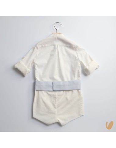 Complete Bermuda Shirt and Elegant Belt