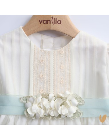 Long sleeved baptismal dress