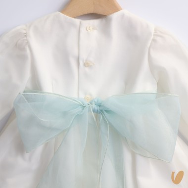Abito battesimale manica lunga Neonata 0/36