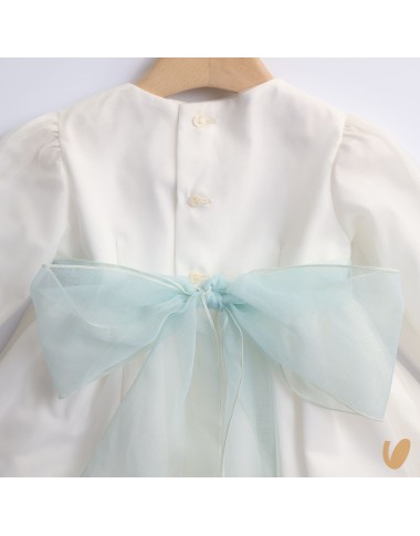 Long sleeved baptismal dress