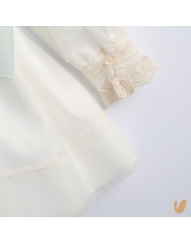 Long sleeved baptismal dress