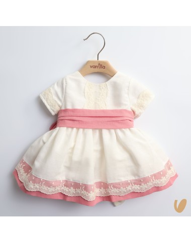 Abito elegante in lino Neonata 0/36