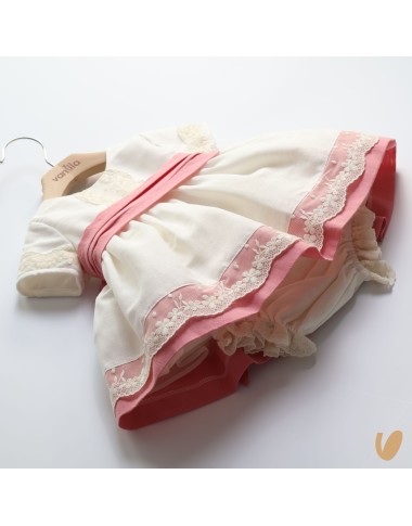 Abito elegante in lino Neonata 0/36