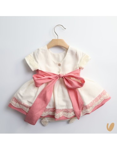 Abito elegante in lino Neonata 0/36