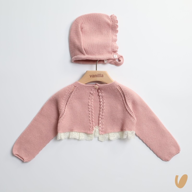 Giacchino e Cuffia Neonata