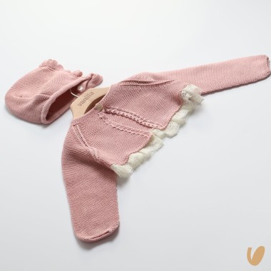 Giacchino e Cuffia Neonata