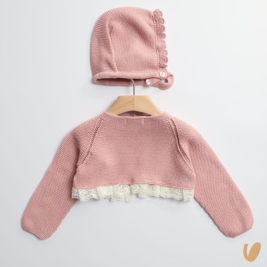 Giacchino e Cuffia Neonata