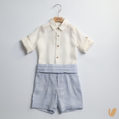 Completo Camicia Bermuda e fascia Paggetto