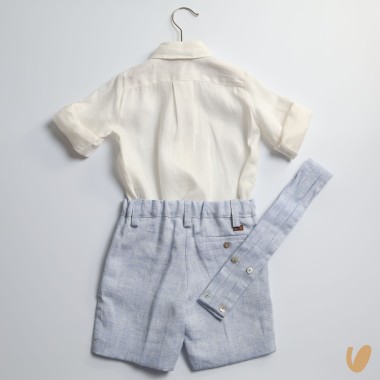 Completo Camicia Bermuda e fascia Paggetto