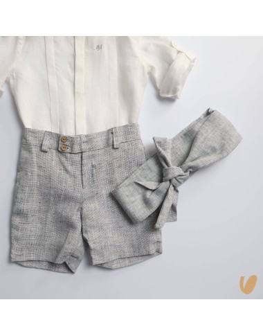 Completo elegante in lino Paggetto