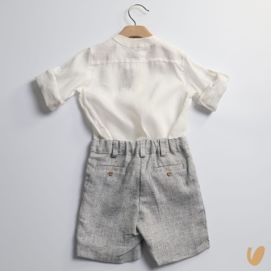 Completo elegante in lino Paggetto