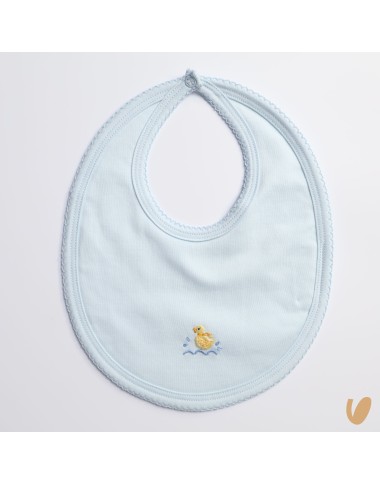 Bavetta ricamata a mano Bavetta e Mussola