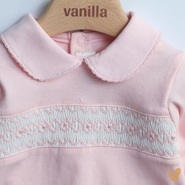 Tutina ricamata a mano Tutina