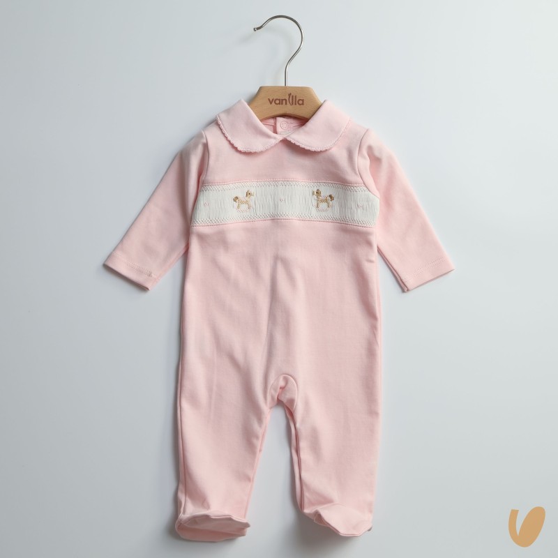 Tutina ricamata a mano Tutina