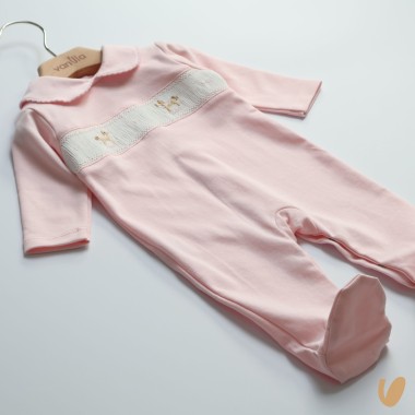 Tutina ricamata a mano Tutina