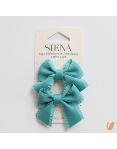 Set 2 Mollettine fiocchi Mollette e Fermagli